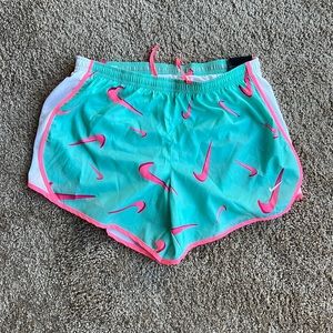 New Nike Girls Dri Fit shirts with built in underwear